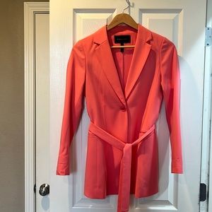 BCBG Tie Belt Blazer